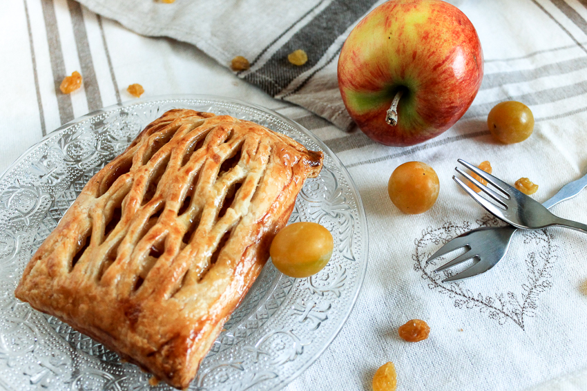 Feuilletés aux fruits d'automne