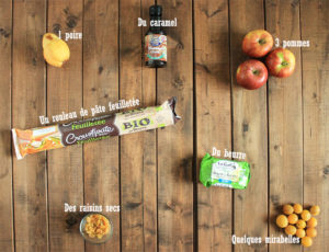 Feuilletés aux fruits d'automne