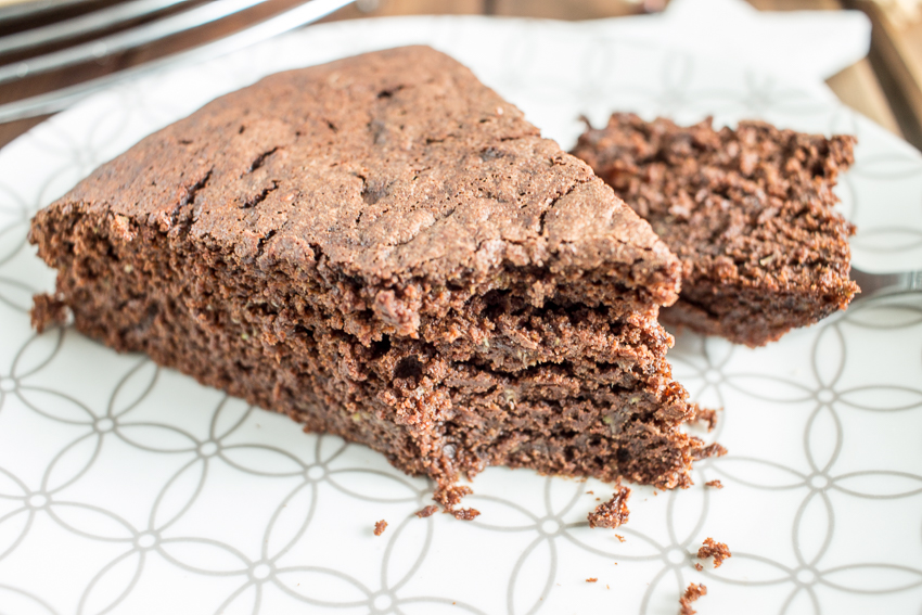 Gâteau au chocolat et à la courgette