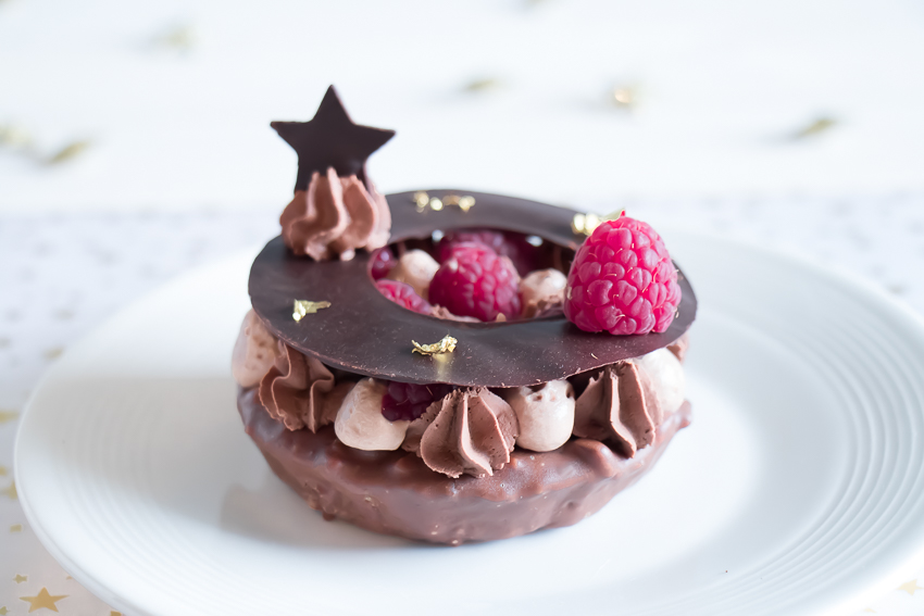 desserts chocolat framboises