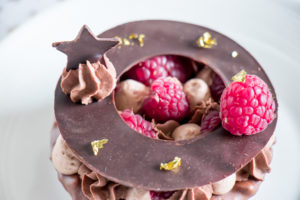 desserts chocolat framboises