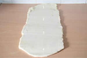 Pâte feuilletée inversée