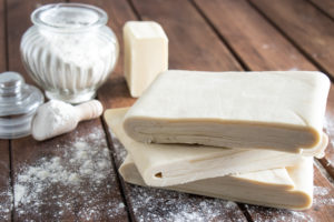 Pâte feuilletée inversée