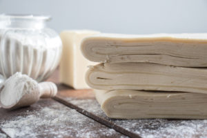 Pâte feuilletée inversée