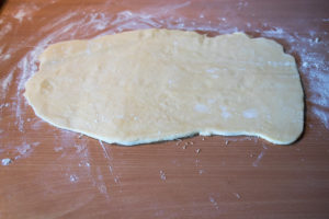 Pâte feuilletée inversée