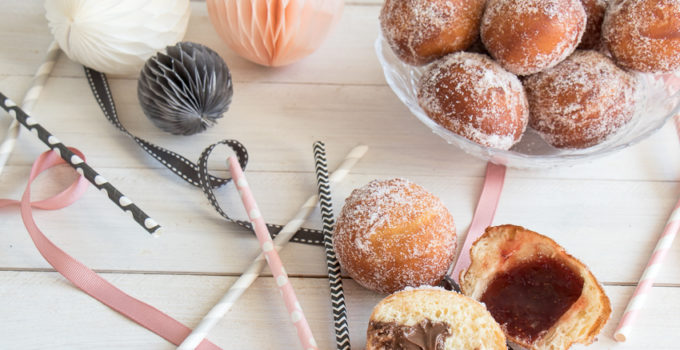 Beignets fourrés pour mardi gras