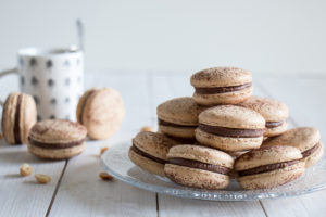 Macarons au beurre de cacahuète