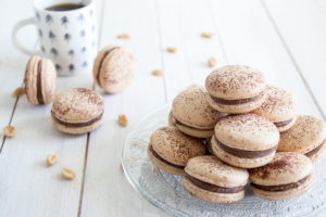 Macarons au beurre de cacahuète