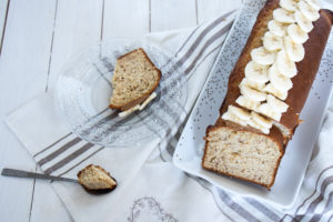 Gâteau au yaourt aux bananes et beurre de cacahuète