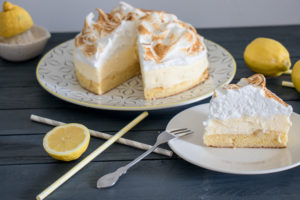 Gâteau nuage au citron meringué