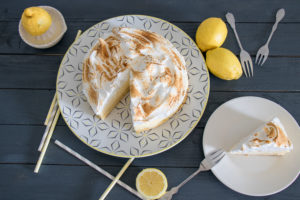 Gâteau nuage au citron meringué