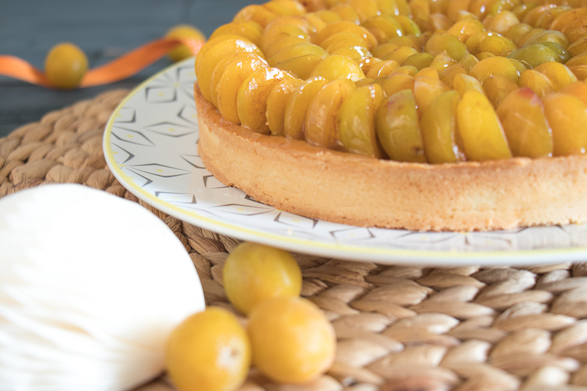 Tarte aux mirabelles