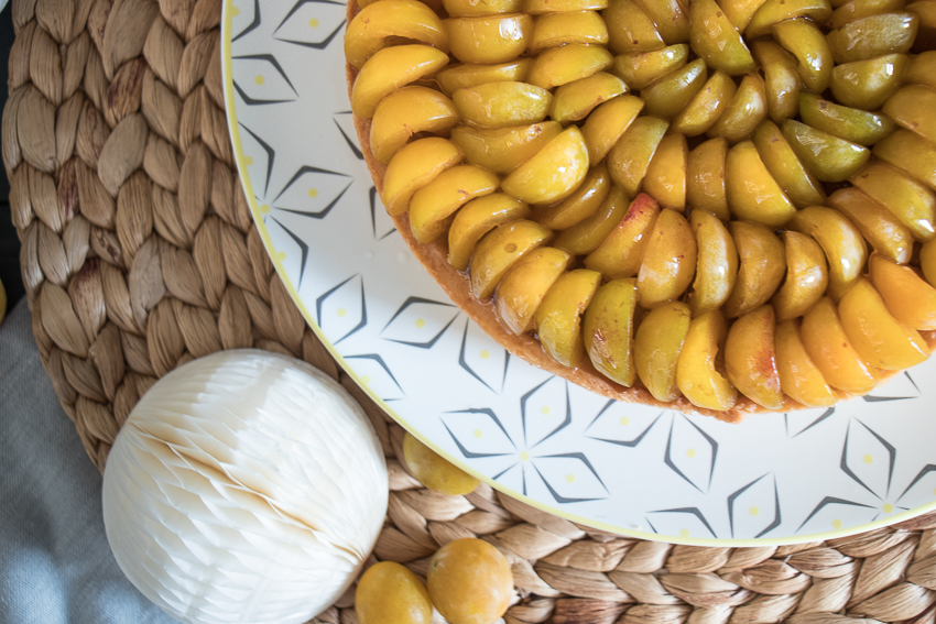 Tarte aux mirabelles