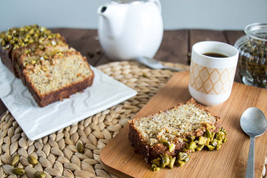 Cake amandes pistaches