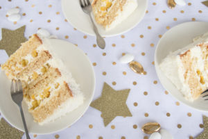 Gâteau exotique ananas coco