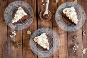 Gâteau choco-marron meringué