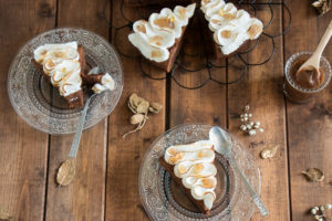 Gâteau choco-marron meringué