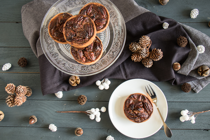 Mini pecan pies