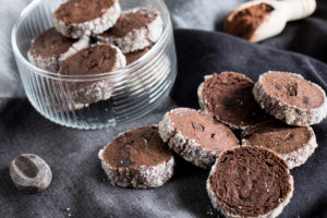 Biscuits sablés au chocolat