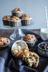 Muffins aux pépites de chocolat