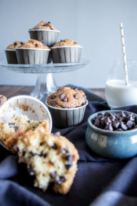 Muffins aux pépites de chocolat