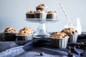 Muffins aux pépites de chocolat