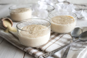 Semoule au lait à la vanille