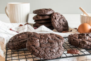Cookies chocolat pécan cranberries