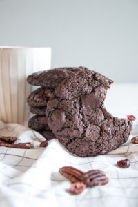 Cookies chocolat pécan cranberries