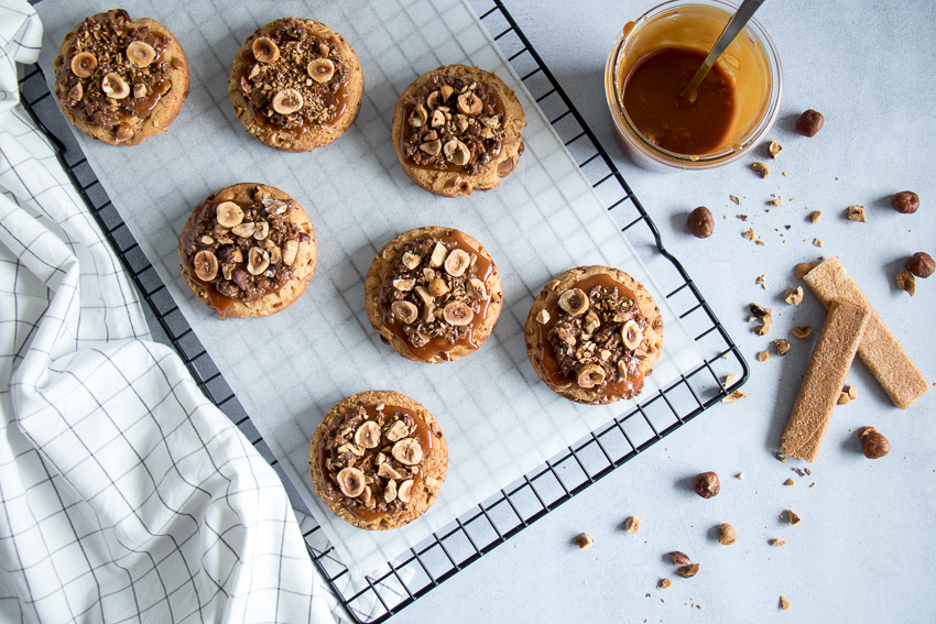 Cookies caramel feuillantine