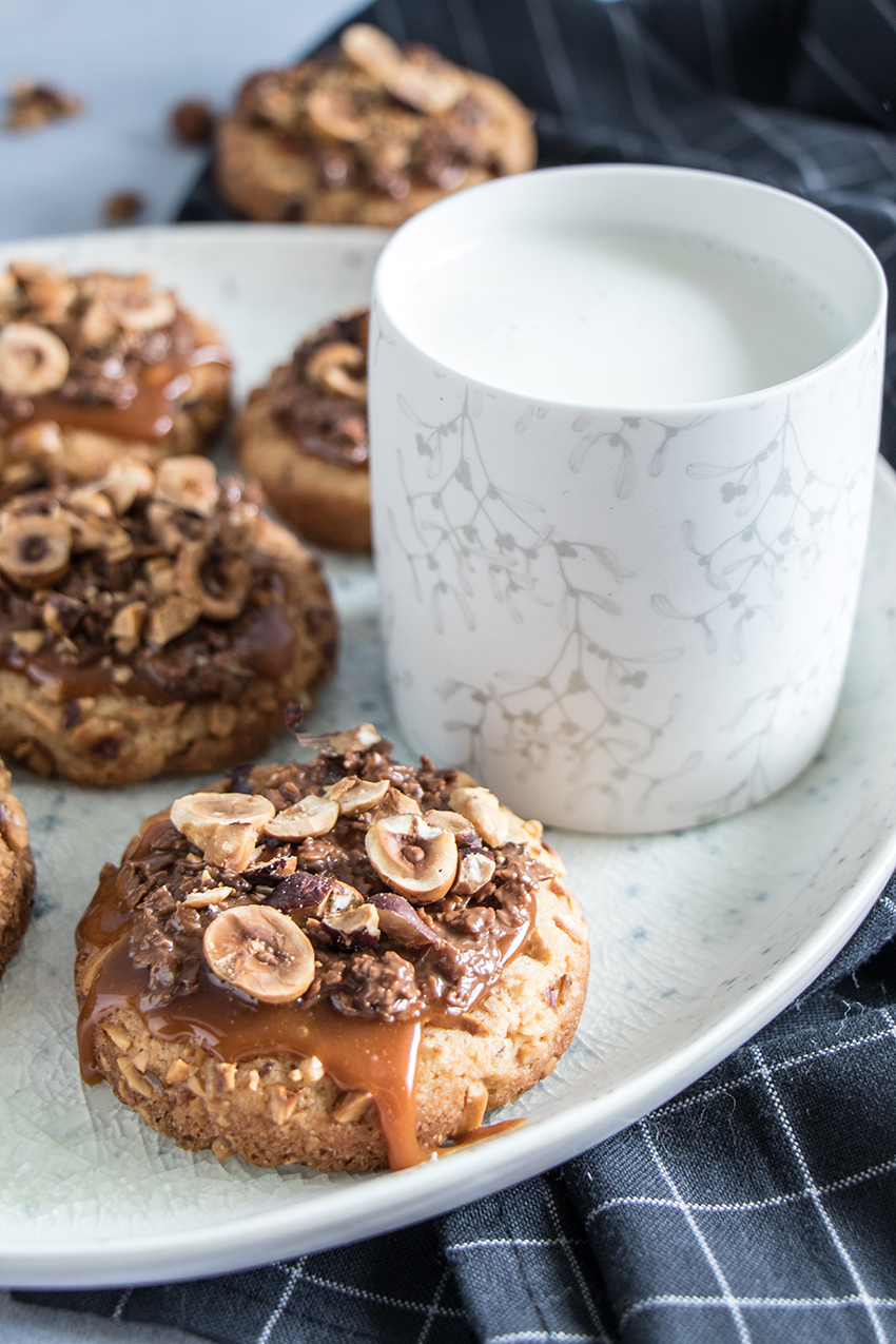 Cookies caramel feuillantine