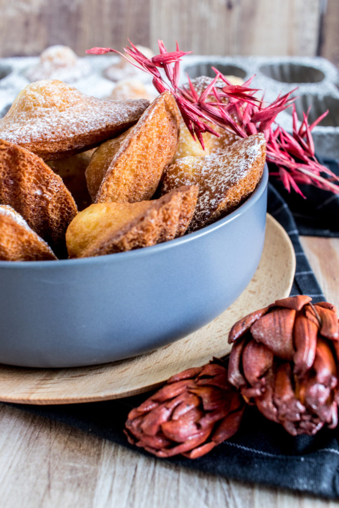 Madeleines au miel de Cyril Lignac