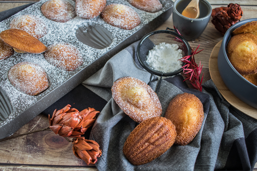 Madeleines au miel de Cyril Lignac