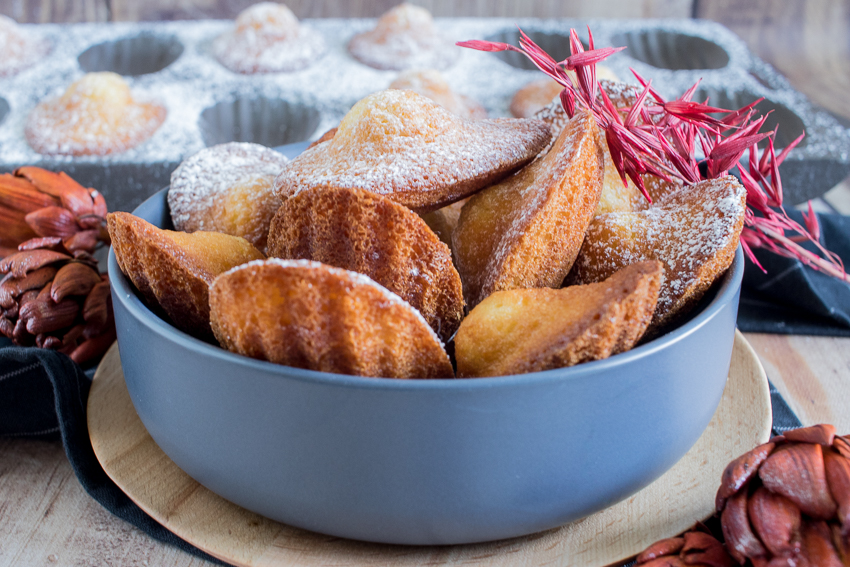 Madeleines au miel de Cyril Lignac