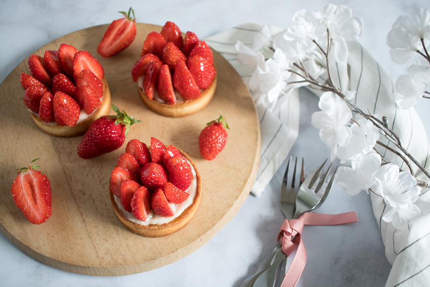 Tartelettes aux fraises