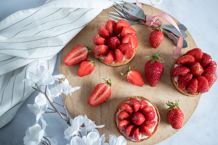 Tartelettes aux fraises