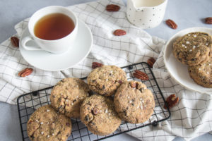 Cookies pécan polenta