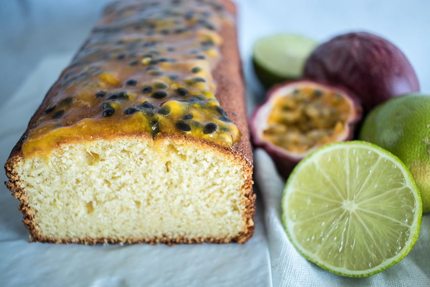 Cake passion citron vert