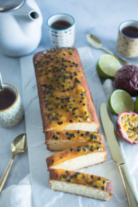 Cake passion citron vert
