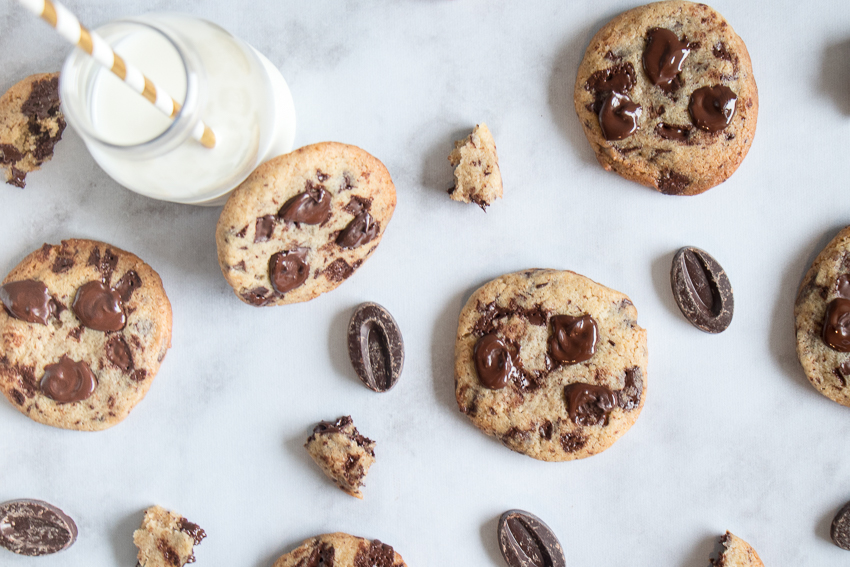 Cookies chocolat et praliné noisette