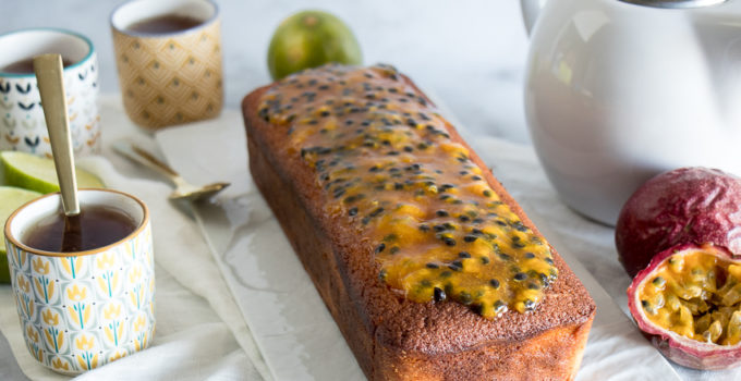 Cake passion citron vert