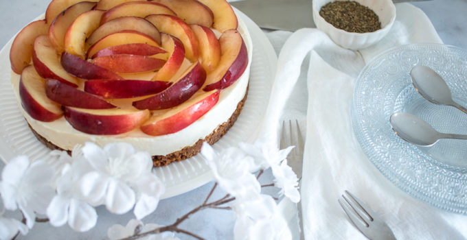 Cheesecake aux nectarines : un dessert frais et gourmand !