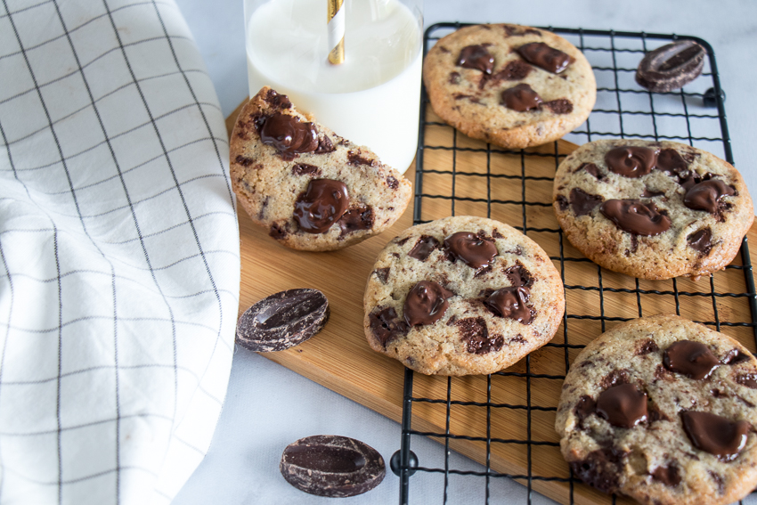 Cookies chocolat et praliné noisette