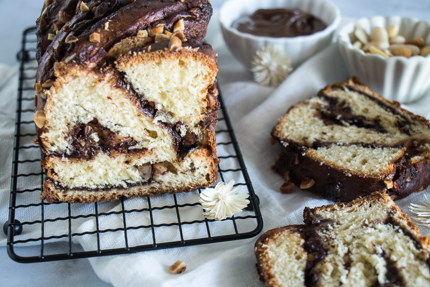 Babka à la pâte à tartiner