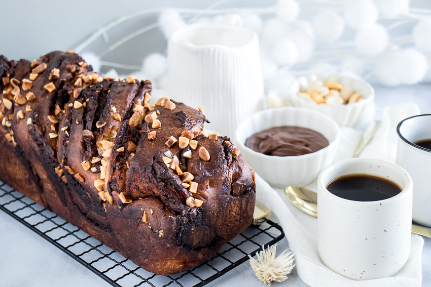 Babka à la pâte à tartiner