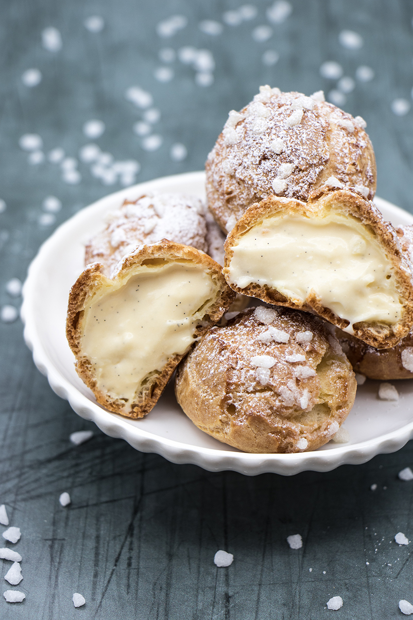 Chouquettes gourmandes à la vanille