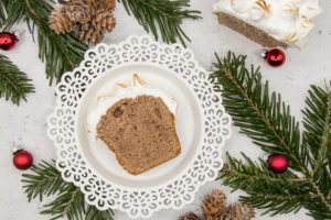 Cake meringué à la crème de marrons