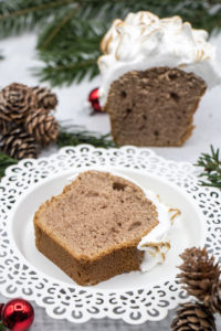 Cake meringué à la crème de marrons