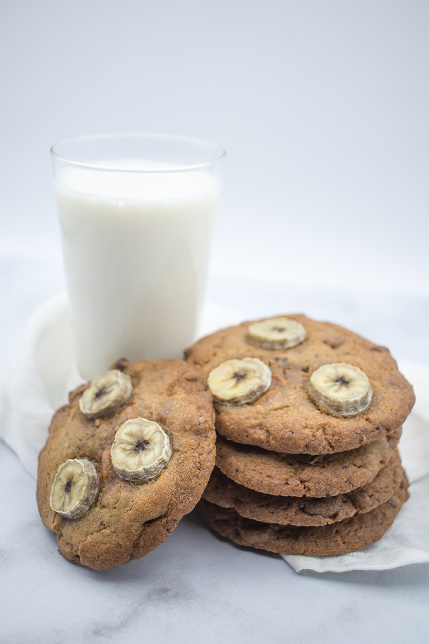 Cookies banane dulcey