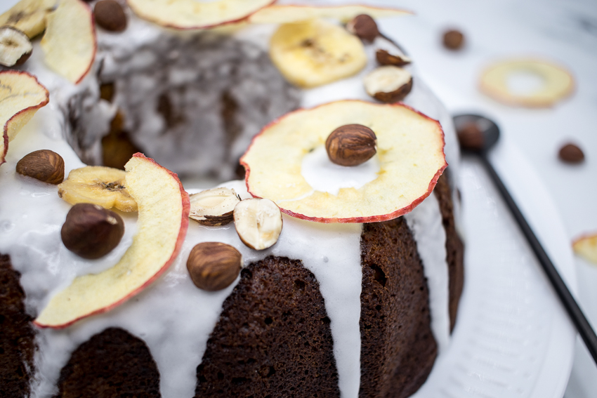 Banana bread pomme noisette 